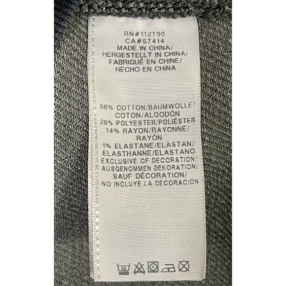 True Religion  Bomber Jacket Mens Blue Full Zip Long Sleeve Pockets. Size: L/G - Picture 6 of 6